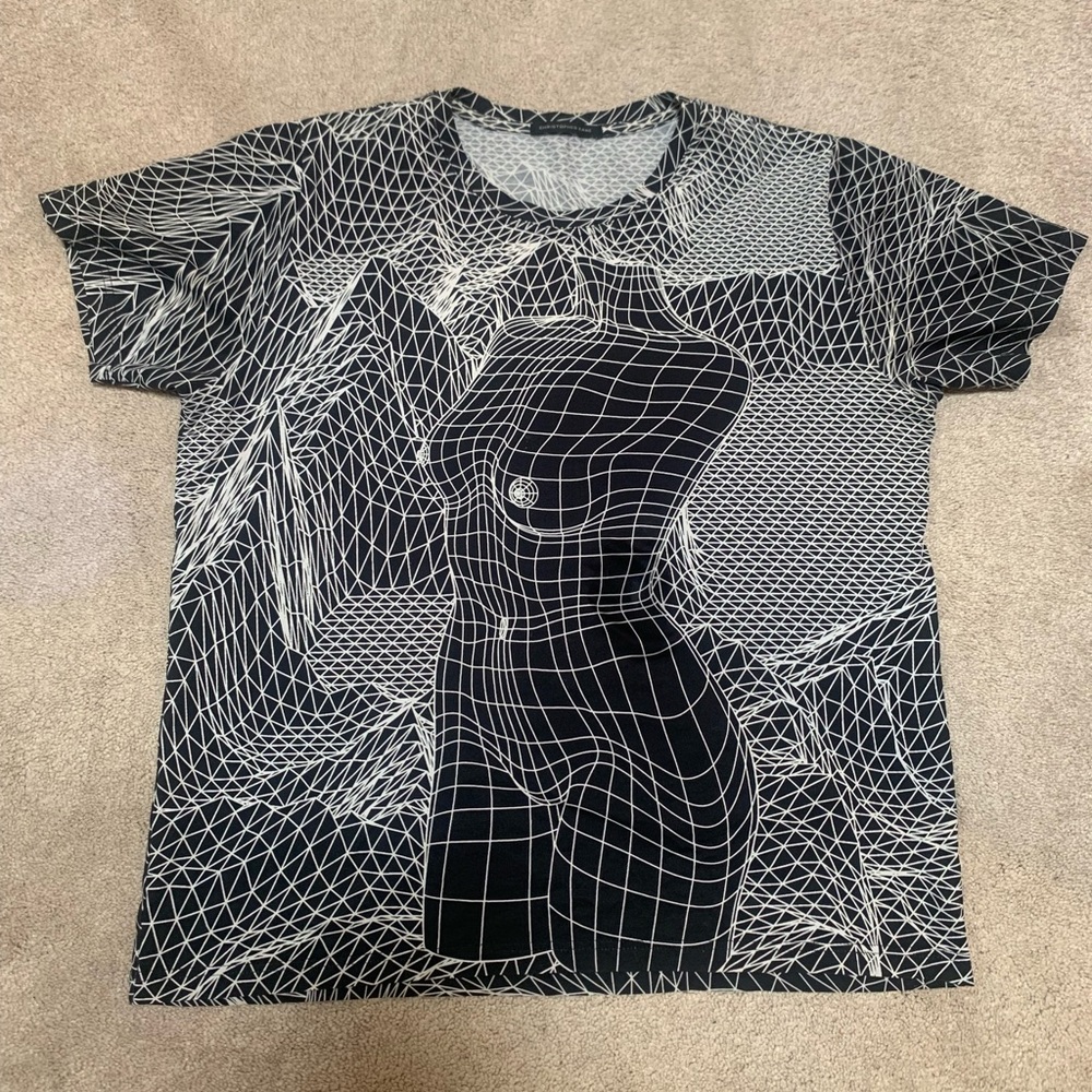 3-D Christopher Kane boobs tee